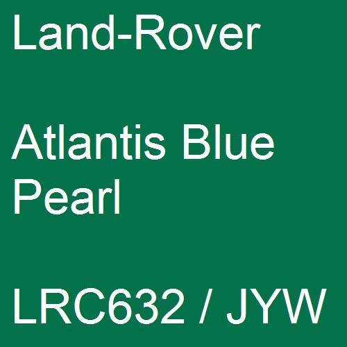 Land-Rover, Atlantis Blue Pearl, LRC632 / JYW.